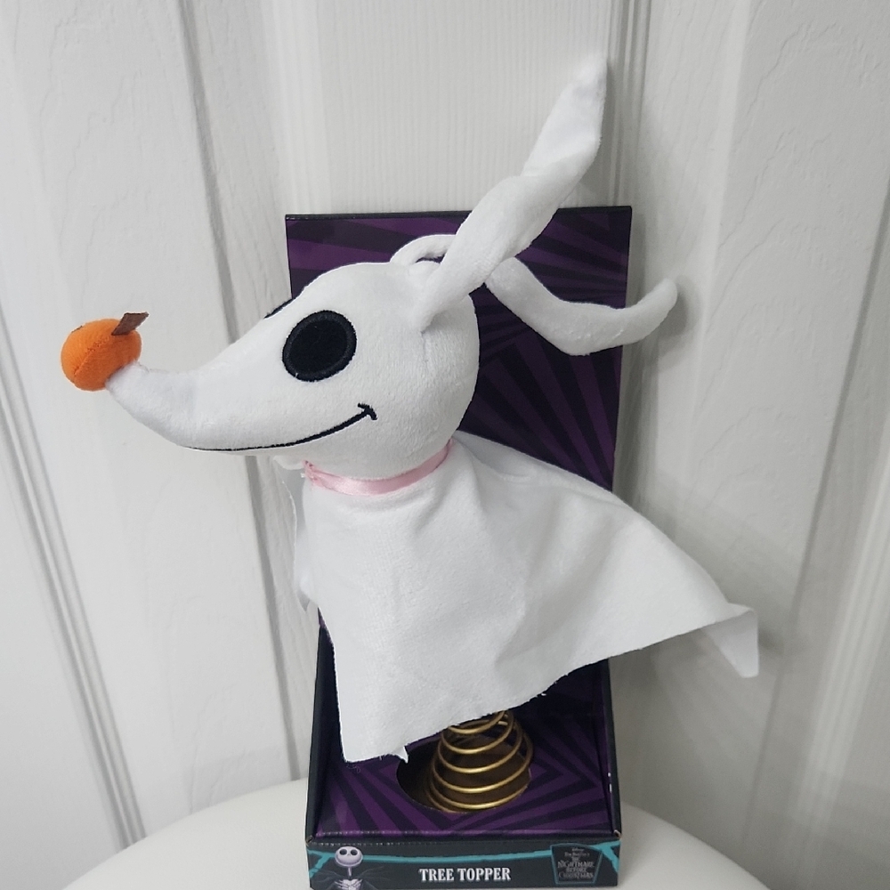 New, Nightmare Before Christmas, Ghost Dog, Zero Tree Topper